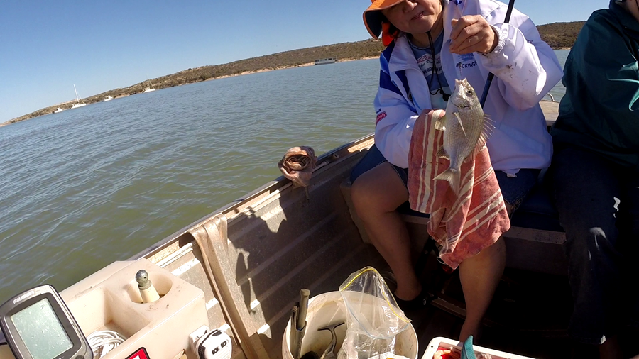 Fishing in the Murchison River